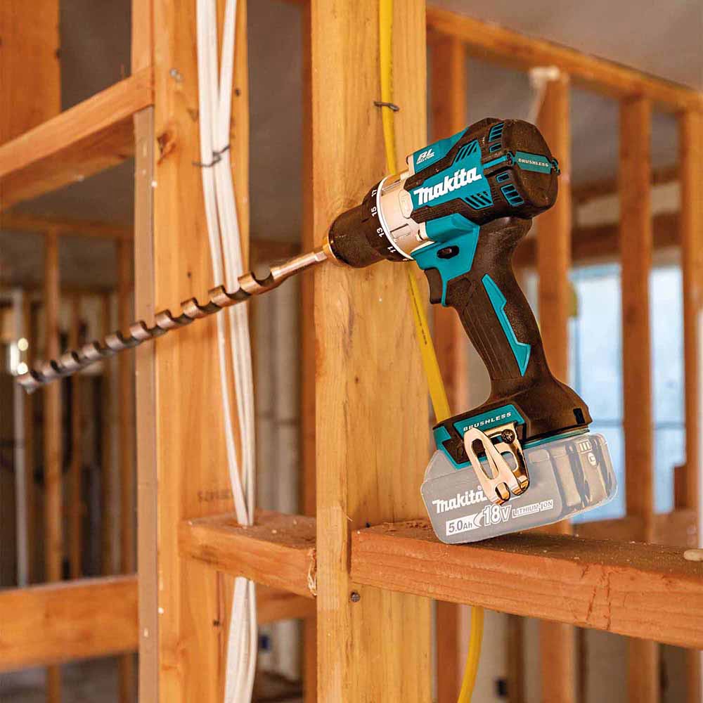 Makita XPH16Z 18V LXT Lithium-Ion Compact Brushless Cordless 1/2" Hammer Driver-Drill, Tool Only - 18