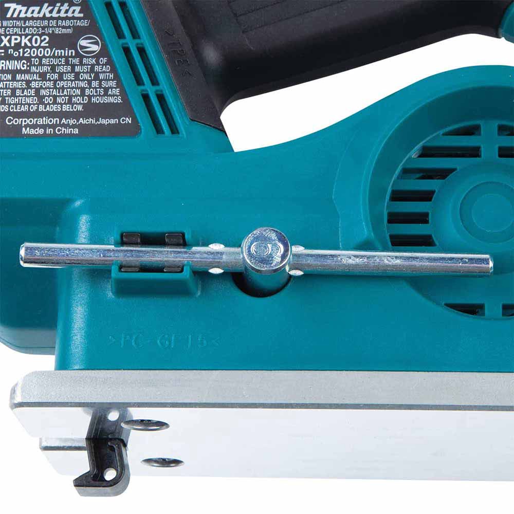 Makita XPK02Z 18V LXT Lithium-Ion Cordless 3-1/4" Planer, AWS™ Capable (Tool Only) - 5