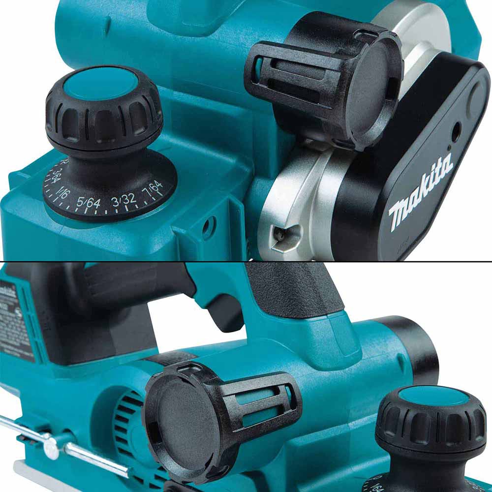 Makita XPK02Z 18V LXT Lithium-Ion Cordless 3-1/4" Planer, AWS™ Capable (Tool Only) - 10