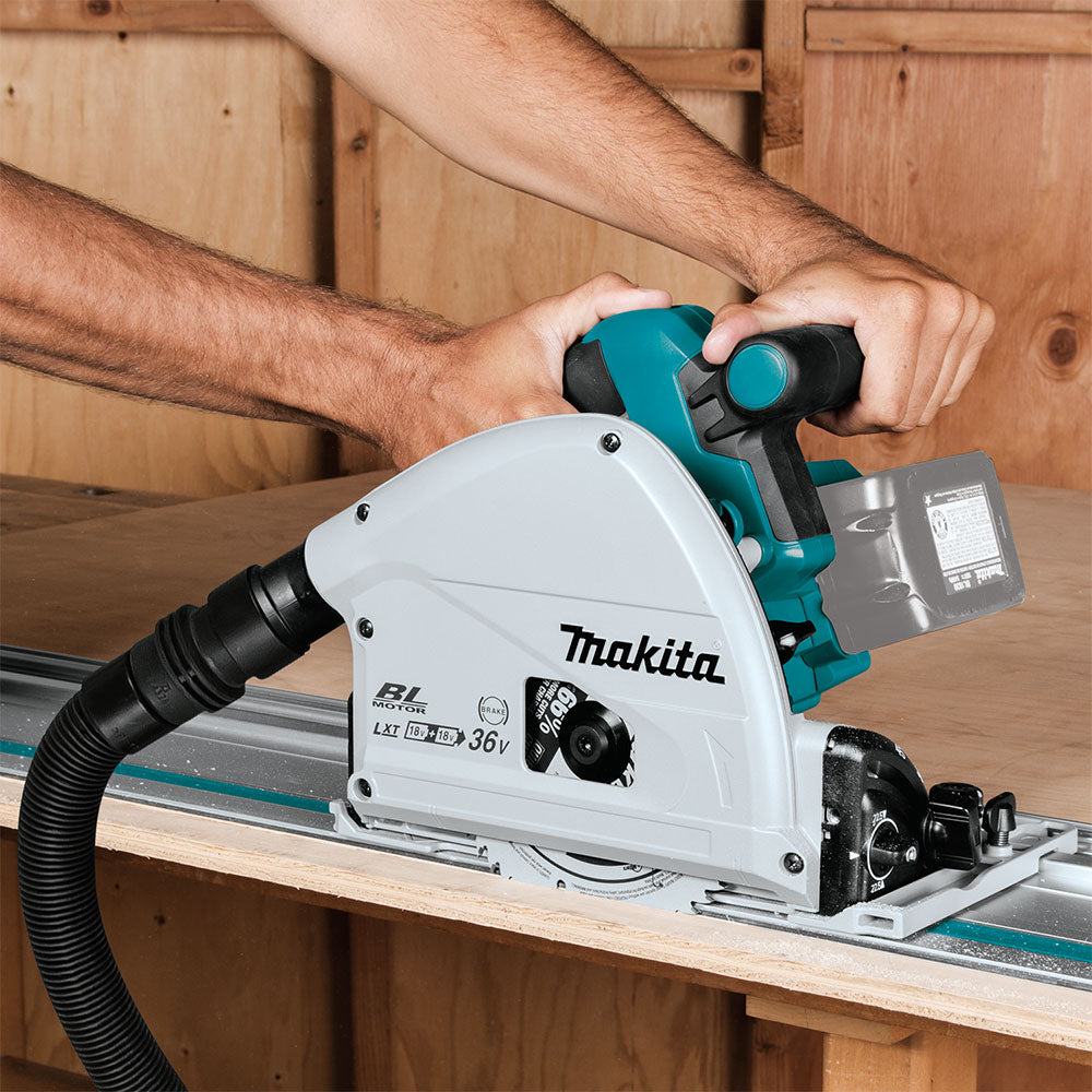 Makita XPS02ZU 18V X2 LXT 6-1/2" Plunge Circular Saw, AWS™ (Tool Only) - 2