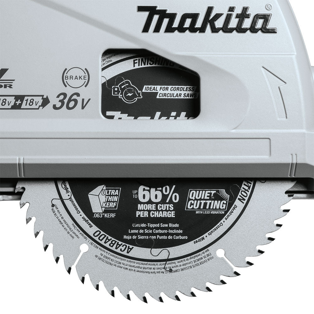 Makita XPS02ZU 18V X2 LXT 6-1/2" Plunge Circular Saw, AWS™ (Tool Only) - 25