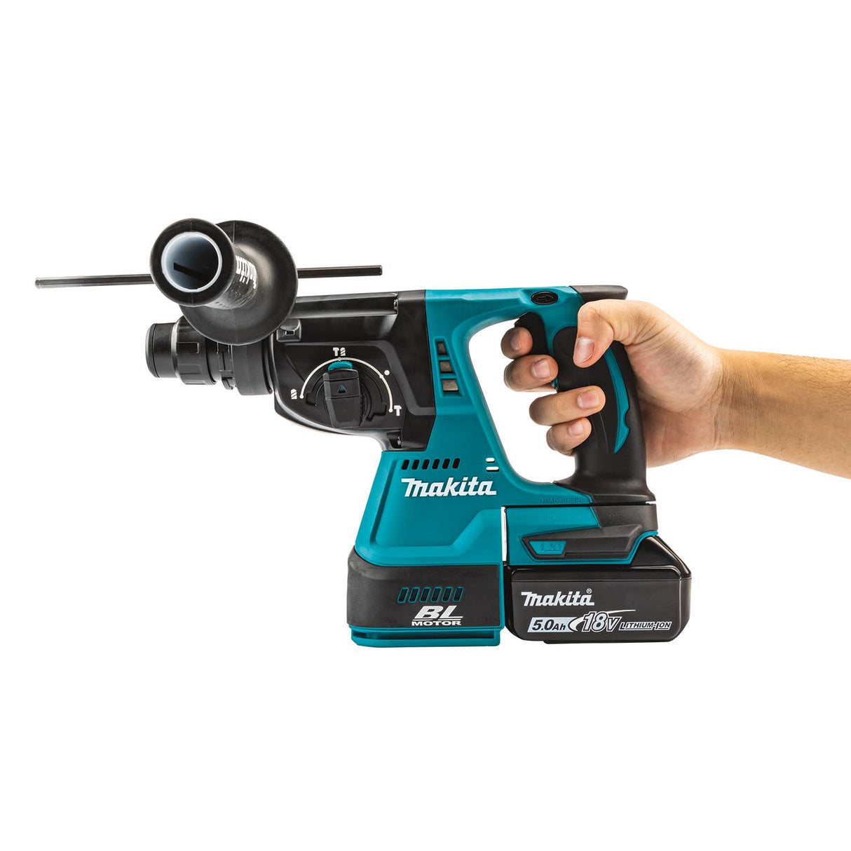 Makita XRH011TWX 18V LXT 1" SDS Rotary Hammer Kit 5.0AH With (Osha) Hepa Dust Extractor - 3