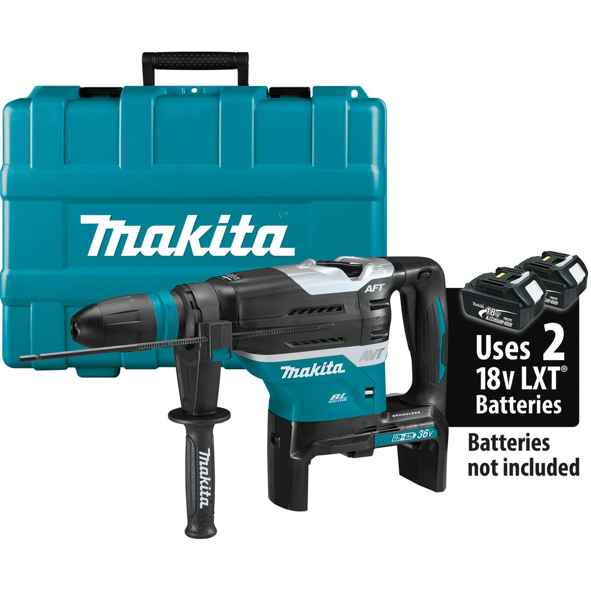 Makita XRH07ZKUN 36V (18V X2) LXT AVT Rotary Hammer, Tool Only - 2