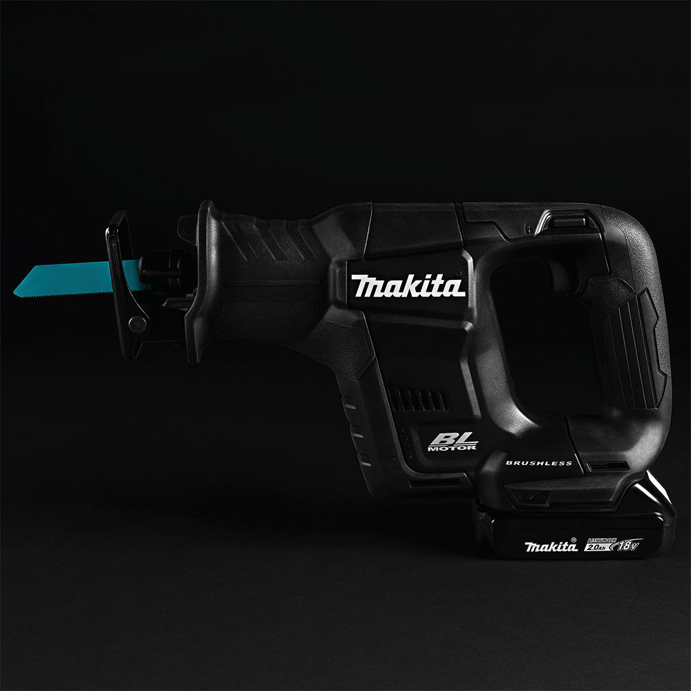 Makita XRJ07R1B 18V LXT Sub-Compact Recipro Saw Kit (2.0Ah) - 11