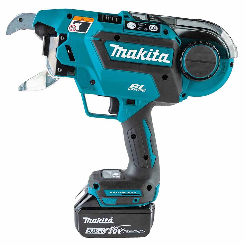 Makita XRT02TK 18V LXT Lithium-Ion Brushless Cordless Deep Capacity Rebar Tying Tool Kit (5.0Ah) - 3