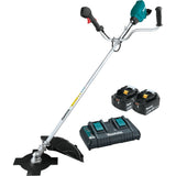 Makita XRU16PT 36V (18V X2) LXT Brushless Brush Cutter Kit, dual port charger (5.0Ah) - 3