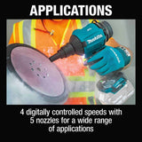 Makita XSA01Z 18V LXT Brushless Cordless High Speed Blower/Inflator, Tool Only - 13