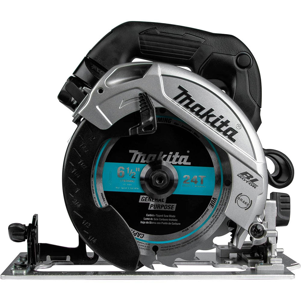 Makita XSH04RB 18V LXT Sub-Compact Brushless 6-1/2" Circular Saw Kit - 3