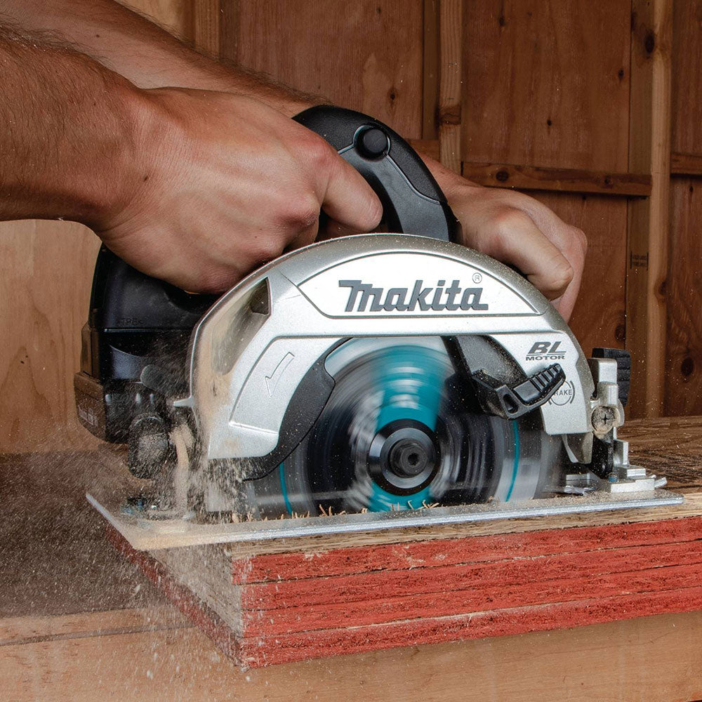 Makita XSH04RB 18V LXT Sub-Compact Brushless 6-1/2" Circular Saw Kit - 24