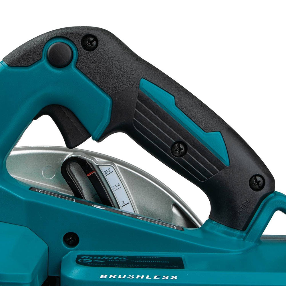 Makita XSH08Z 18V X2 LXT (36V) Brushless Cordless 7-1/4" Circular Saw - 8