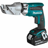 Makita XSJ04T 18V LXT® Lithium-Ion Brushless Cordless 18 Gauge Offset Shear Kit, bag (5.0Ah) - 2