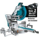 Makita XSL08Z 18V X2 LXT (36V) Brushless 12" Sliding Compound Miter Saw - 2