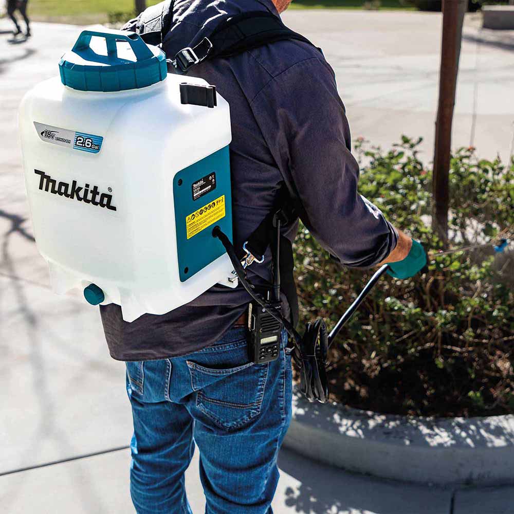 Makita XSU01Z 18V LXT Lithium-Ion Cordless 2.6 Gallon Backpack Sprayer, Tool Only - 9