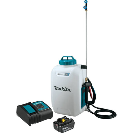 Makita XSU02SM1 18V LXT Lithium-Ion Cordless 4 Gallon Backpack Sprayer Kit (4.0Ah)