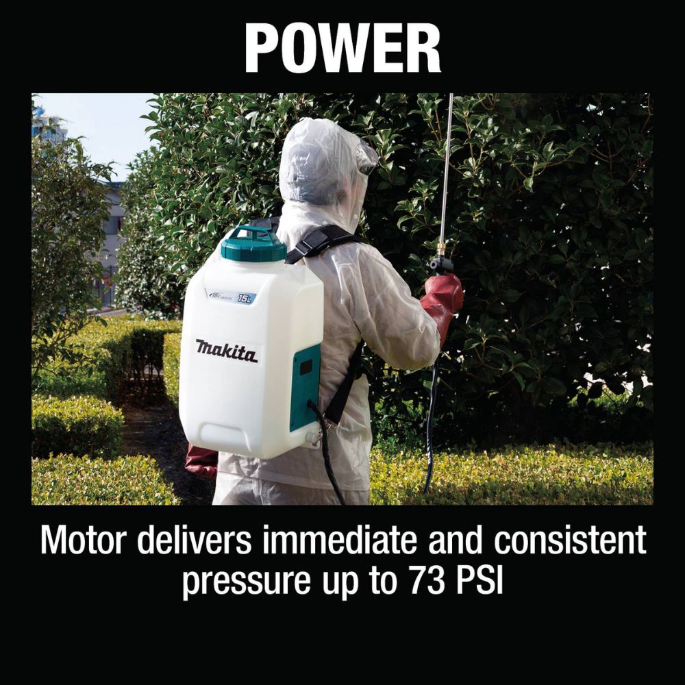 Makita XSU02SM1 18V LXT Lithium-Ion Cordless 4 Gallon Backpack Sprayer Kit (4.0Ah) - 12