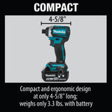 Makita XT295PT 18V LXT Lithium-Ion Brushless Cordless 2-Pc. Combo Kit (5.0Ah) - 20