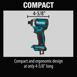 Makita XT296SMR 18V LXT Lithium-Ion Brushless Cordless 2-Pc. Combo Kit (2.0Ah/4.0Ah) - 15