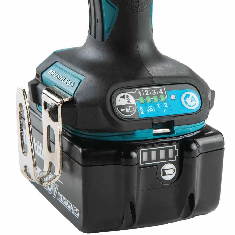 Makita XT297T 18V LXT Lithium-Ion Brushless Cordless 2 Pc. Combo Kit, XPH14Z, NEW XDT20Z, bag (5.0Ah) - 12