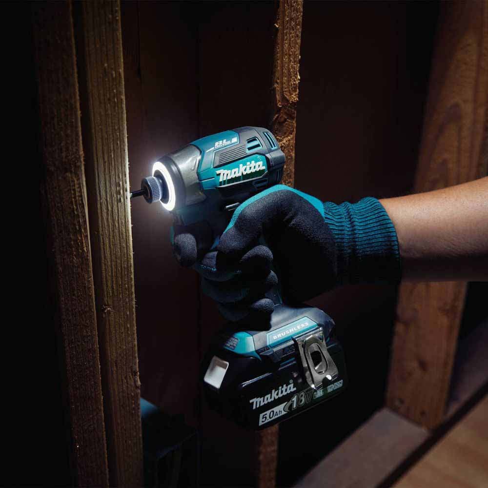 Makita XT297T 18V LXT Lithium-Ion Brushless Cordless 2 Pc. Combo Kit, XPH14Z, NEW XDT20Z, bag (5.0Ah) - 33