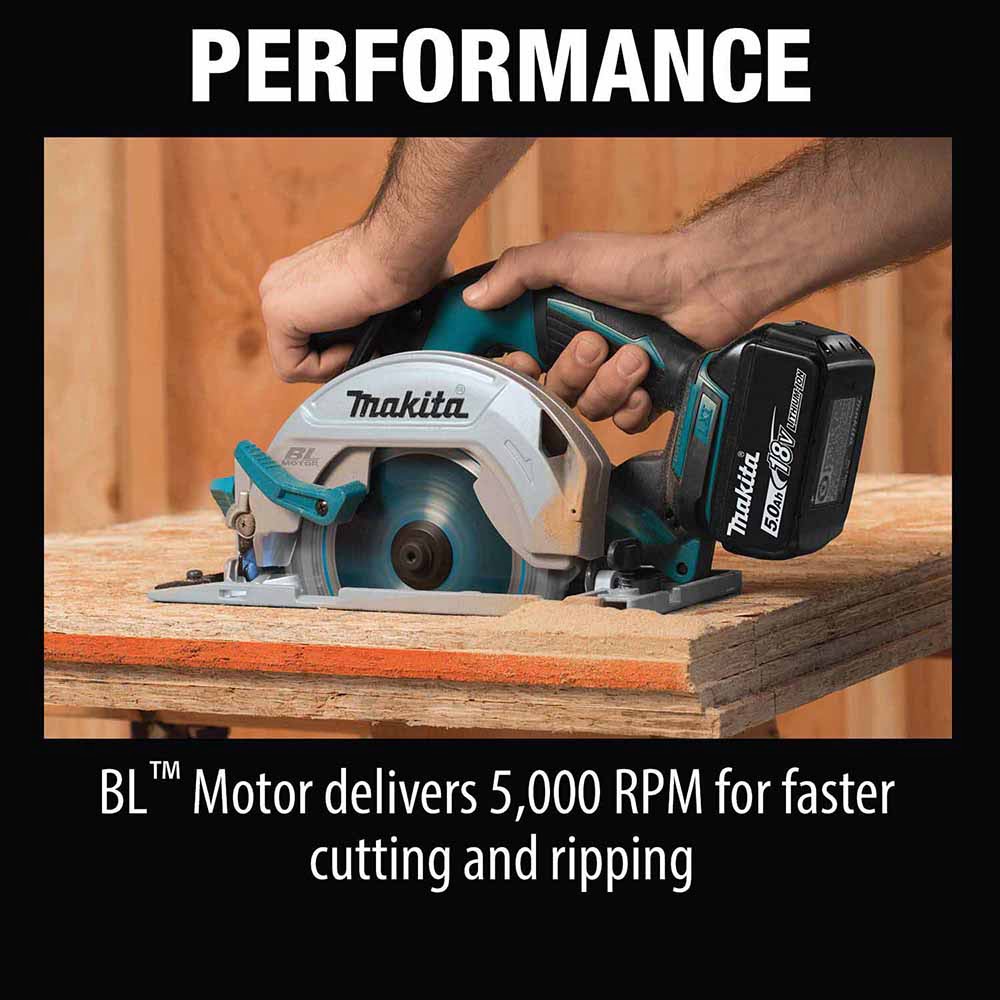 Makita XT616PT 18V LXT 6-Pc. Combo Kit (5.0Ah) - 17