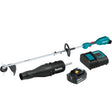 Makita XUX02SM1X3 18V LXT Couple Shaft Power Head Kit w/ Attachments (4.0Ah)