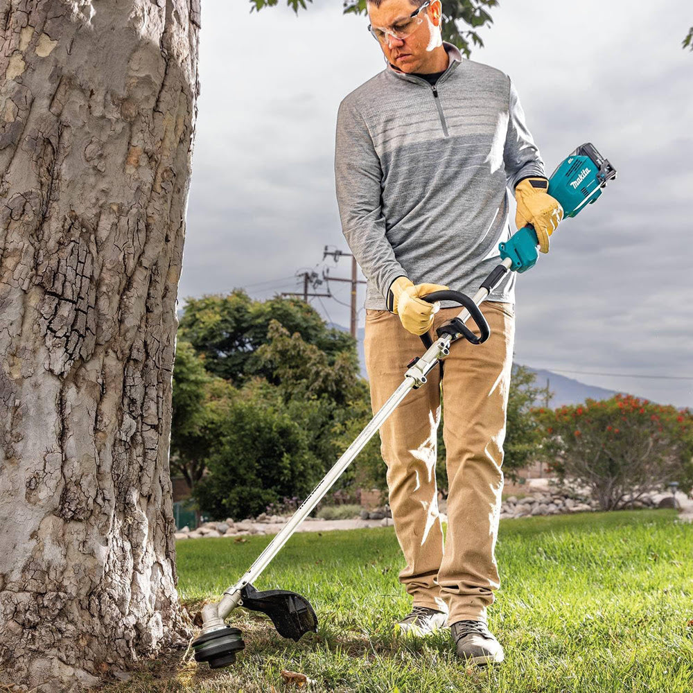 Makita XUX02SM1X5 18V LXT Brushless Couple Shaft Power Head Kit w/ String Trimmer, Pole Saw & Articulating Hedge Trimmer Attachments (4.0Ah) - 14