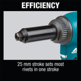 Makita XVR01T 18V LXT Lithium-Ion Brushless Cordless Rivet Tool Kit, 5.0Ah - 6