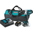 Makita XWT04TX 18V LXT Li-Ion Cordless 1/2" Square Drive Impact Wrench Kit, 5.0 Ah