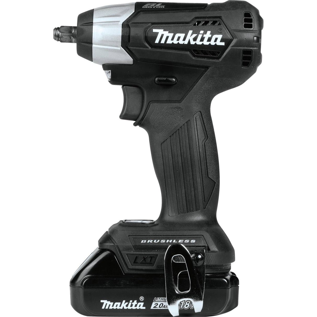 Makita XWT12RB 18V LXT SubCompact Brushless 3/8" Sq Drive Impact Wrench Kit - 3