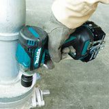 Makita XWT14T 18V LXT Lithium-Ion Brushless Cordless 4-Speed 1/2" Sq. Drive Impact Wrench Kit w/ Friction Ring Anvil, var. spd., rev., L.E.D. Light, bag (5.0Ah) - 12