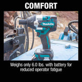 Makita XWT17T 18V LXTBrushless Cordless 4-Speed Mid-Torque 1/2" Sq. Drive Impact Wrench Kit - 7