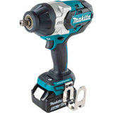 Makita XWT19T 18V LXT Lithium-Ion Brushless Cordless 3-Speed 1/2" Sq. Drive Impact Wrench Kit w/ Detent Anvil (5.0Ah) - 2