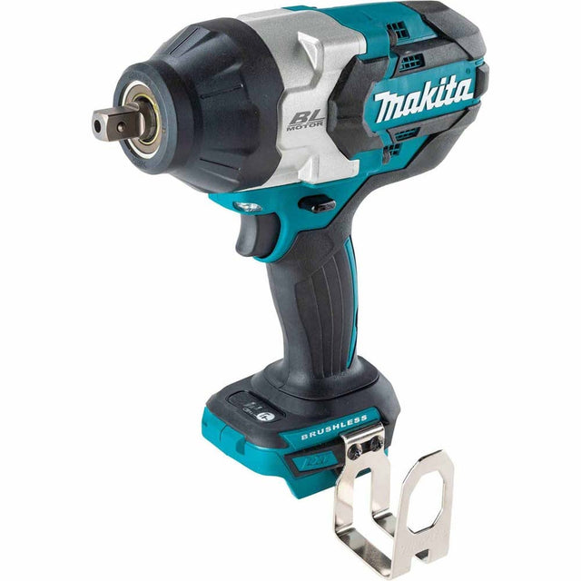 Makita XWT19XVZ 18V LXT Lithium-Ion Brushless Cordless 3-Speed 1/2" Sq. Drive Utility Impact Wrench w/ Detent Anvil, Tool Only