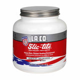Markal 42049 Slic-Tite Premium Thread Sealant Paste with PTFE, Brush-In-Cap, White (1 Quart)