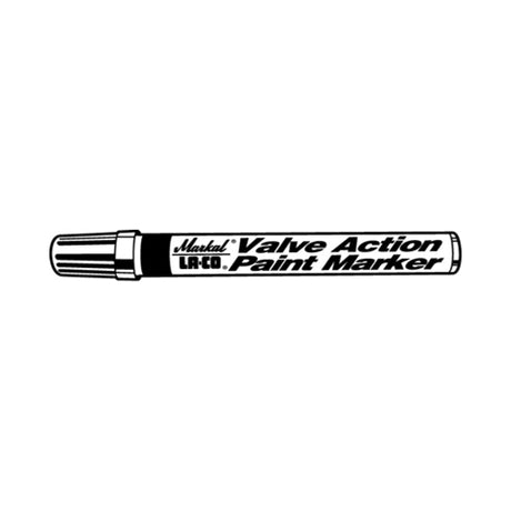 Markall 96822 Red Valve Action® Paint Marker - Medium Tip