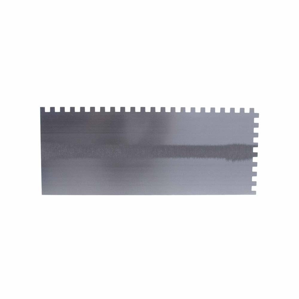 MarshallTown 702SD 1/4 in. x 1/4 in. x 1/4 in. Square Notch Trowel with DuraSoft Handle - 3