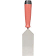MarshallTown MTSG52SS 5" x 2" Stainless Steel Margin Trowel with Soft Grip Handle