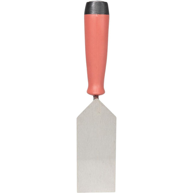 MarshallTown MTSG52SS 5" x 2" Stainless Steel Margin Trowel with Soft Grip Handle
