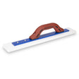MarshallTown WTLF18 18" x 3" White Lightning Hand Float with DuraSoft Handle