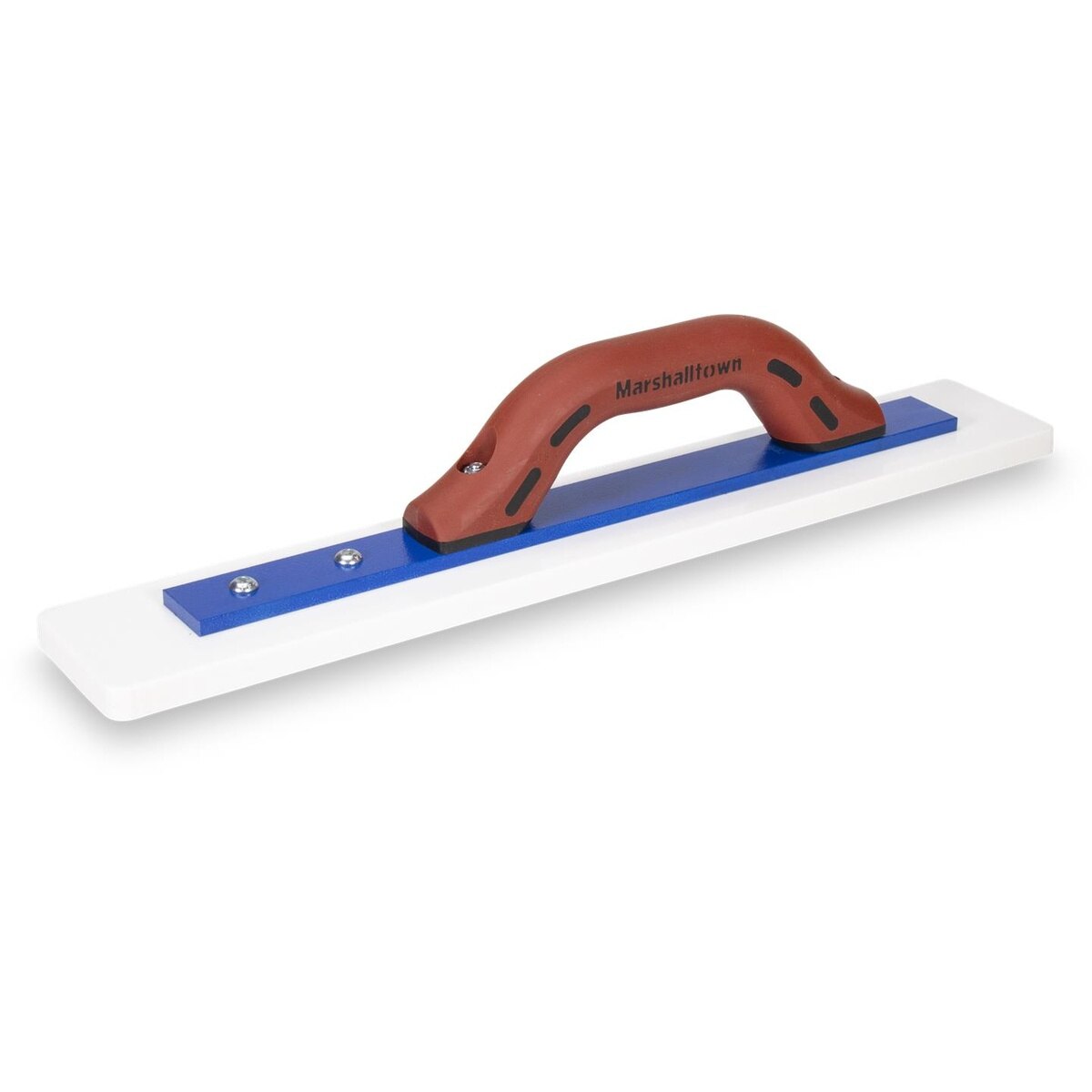 MarshallTown WTLF18 18" x 3" White Lightning Hand Float with DuraSoft Handle