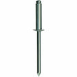 Marson 48600 Open End Blind Rivet, Copper Body with Button Head, 1/8 in. Diameter, #30 Drill, 0.063-0.125 in. Grip (500 Pack)