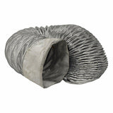 Master Industrial MHD-BX1215 12 in. x 15 ft High Temperature Gray Flexible Ducting with Cinch Straps (1 Each) - 2