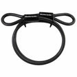 Master Lock 85DPF Looped-End Braided Steel Cable 4 ft x 3/8 in for Securing Large Items