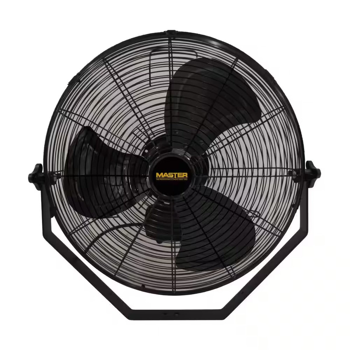 Master MAC-18WB 18 in High Velocity 3 Speed Wall Ceiling Mount Fan Black