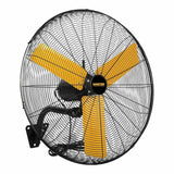 Master MAC-24WOSC 24 Inch High Velocity Oscillating Wall Mount Fan 3900 CFM 3 Speed 120V (1 Each)