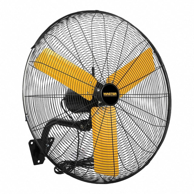 Master MAC-24WOSC 24 Inch High Velocity Oscillating Wall Mount Fan 3900 CFM 3 Speed 120V (1 Each)