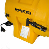 Master MB-P1210-DC25 12 in Confined Space Ventilator with Attachable Duct Canister and 25 ft Ducting (1 Kit) - 3