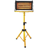 Master MH-410TCF-120 120V 1500W Heavy Duty Tripod Radiant Shop Heater 31" x 31" x 75" - 2