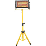 Master MH-410TCF-120 120V 1500W Heavy Duty Tripod Radiant Shop Heater 31" x 31" x 75" - 3