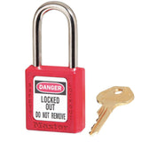 MasterLock 410KARED #410 Safety Lockout Padlock - 2